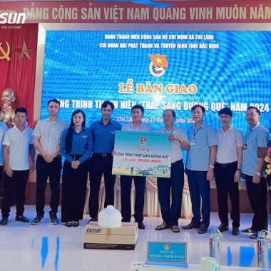 CLISUN tiếp tục hành trình “Thắp sáng đường quê” tại Bắc Ninh