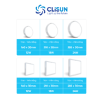 CLISUN_ĐÈN ỐP TRẦN-05