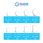 CLISUN_ĐÈN ỐP TRẦN-22