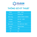 CLISUN_ĐÈN ỐP TRẦN-52