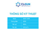 CLISUN_QUẠT THÔNG GIÓ-36