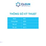 CLISUN_QUẠT THÔNG GIÓ-50