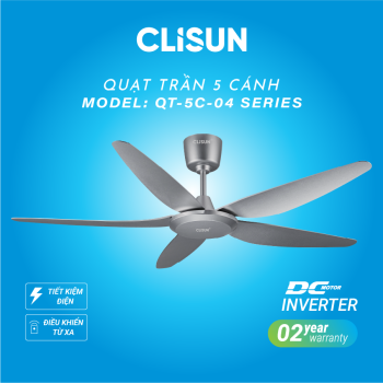 Quạt Trần 5 Cánh Động Cơ DC 04