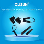 Phụ kiện cho đèn nam châm, thanh ray nổi/chìm CLISUN